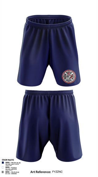 Athletic Shorts With Pockets, GFR Station 3, Fire Department, Teamtime, Team time, sublimation, custom sports apparel, team uniforms, spirit wear, spiritwear, sports uniforms, custom shirts, team store, custom team store, fundraiser sports, apparel fundraiser