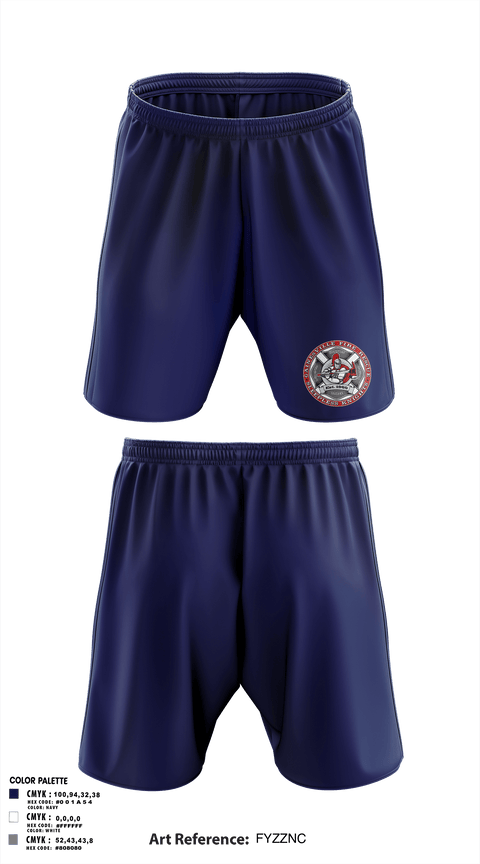 Athletic Shorts With Pockets, GFR Station 3, Fire Department, Teamtime, Team time, sublimation, custom sports apparel, team uniforms, spirit wear, spiritwear, sports uniforms, custom shirts, team store, custom team store, fundraiser sports, apparel fundraiser