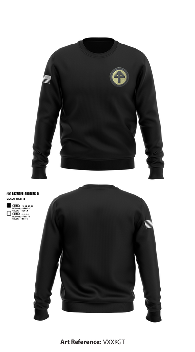 44th infantry brigade 38050095 Crew Neck Sweatshirt - 2