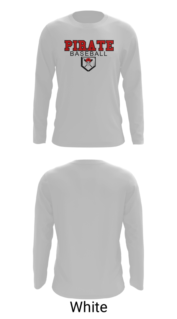 Long Sleeve Performance Shirt, Grants High School Baseball, Baseball, Teamtime, Team time, sublimation, custom sports apparel, team uniforms, spirit wear, spiritwear, sports uniforms, custom shirts, team store, custom team store, fundraiser sports, apparel fundraiser