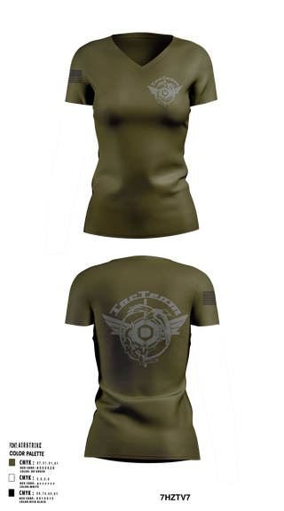 Womens Short Sleeve Vneck Shirt, TacTeam, Army, Teamtime, Team time, sublimation, custom sports apparel, team uniforms, spirit wear, spiritwear, sports uniforms, custom shirts, team store, custom team store, fundraiser sports, apparel fundraiser