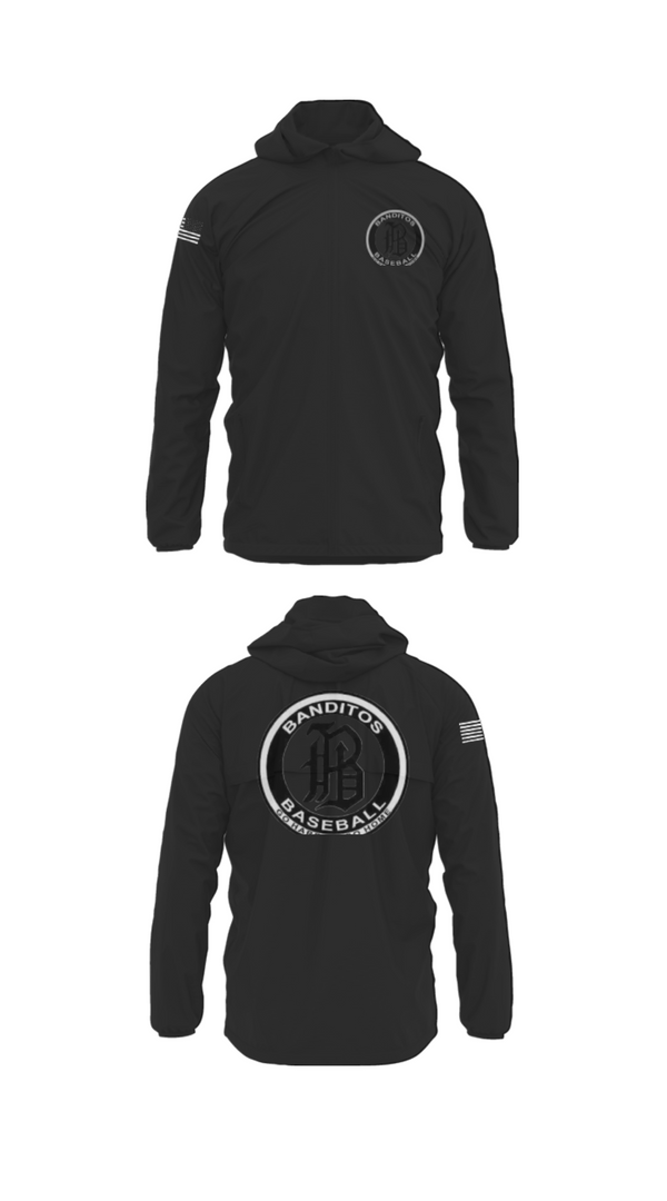 Windbreaker, BANDITOS, Baseball, Teamtime, Team time, sublimation, custom sports apparel, team uniforms, spirit wear, spiritwear, sports uniforms, custom shirts, team store, custom team store, fundraiser sports, apparel fundraiser