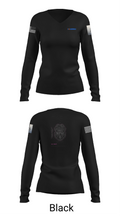 TN VFW 47814062 Women's Long Sleeve V-neck Shirt - 37