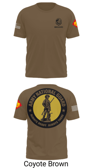 Short Sleeve Performance Shirt, Recruiting & Retention Battalion, National Guard, Teamtime, Team time, sublimation, custom sports apparel, team uniforms, spirit wear, spiritwear, sports uniforms, custom shirts, team store, custom team store, fundraiser sports, apparel fundraiser