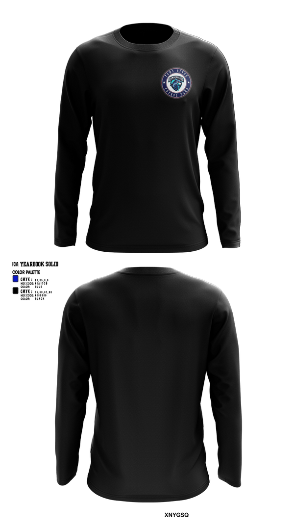 Long Sleeve Performance Shirt, TRFC Hammerheads, Men's Soccer, Teamtime, Team time, sublimation, custom sports apparel, team uniforms, spirit wear, spiritwear, sports uniforms, custom shirts, team store, custom team store, fundraiser sports, apparel fundraiser