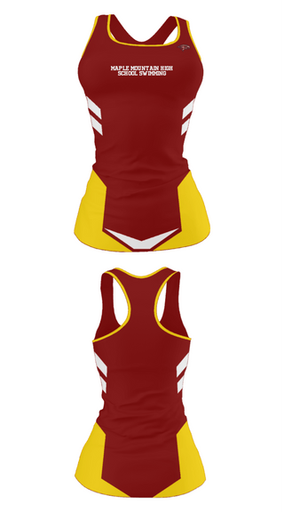 Tank Top, Maple Mountain High School Swimming, Swimming, Teamtime, Team time, sublimation, custom sports apparel, team uniforms, spirit wear, spiritwear, sports uniforms, custom shirts, team store, custom team store, fundraiser sports, apparel fundraiser