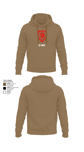 Hoodie, III MEF, Marines, Teamtime, Team time, sublimation, custom sports apparel, team uniforms, spirit wear, spiritwear, sports uniforms, custom shirts, team store, custom team store, fundraiser sports, apparel fundraiser