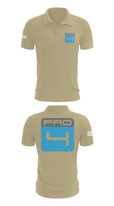 Pro 4 38264354 Short Sleeve Performance Polo - 39