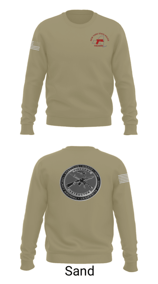 Crew Neck Sweatshirt, Firearms and Tactics training, Police, Teamtime, Team time, sublimation, custom sports apparel, team uniforms, spirit wear, spiritwear, sports uniforms, custom shirts, team store, custom team store, fundraiser sports, apparel fundraiser