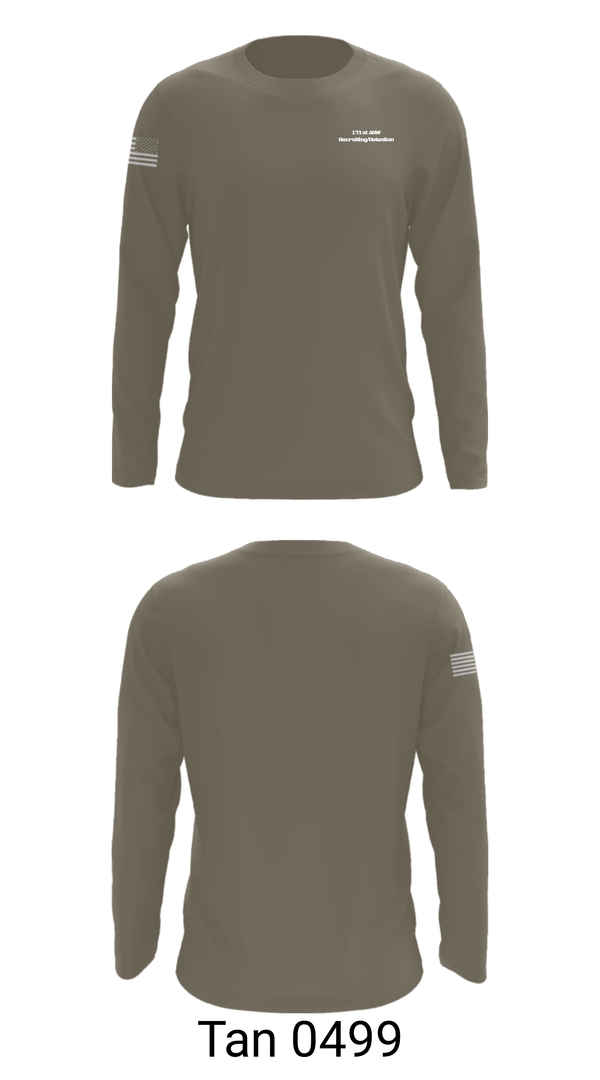 Long Sleeve Performance Shirt, 171st ARW Recruiting/Retention, Air Force, Teamtime, Team time, sublimation, custom sports apparel, team uniforms, spirit wear, spiritwear, sports uniforms, custom shirts, team store, custom team store, fundraiser sports, apparel fundraiser