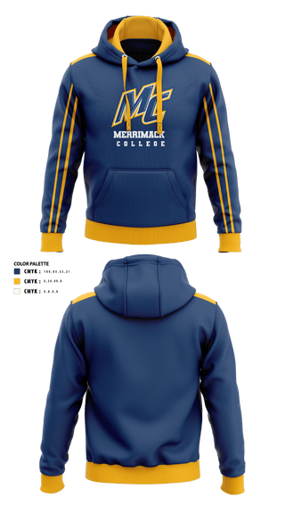 Hoodie, Merrimack College Cross Country, Cross Country, Teamtime, Team time, sublimation, custom sports apparel, team uniforms, spirit wear, spiritwear, sports uniforms, custom shirts, team store, custom team store, fundraiser sports, apparel fundraiser