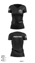 Corrections 76968575 Women's Short Sleeve V-neck Shirt - 149