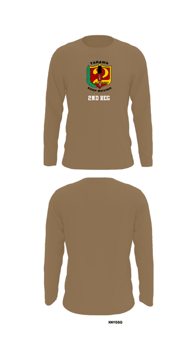 2nd Reg 65424658 Long Sleeve Performance Shirt - 12
