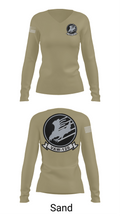 VAW-120 7271813 Women's Long Sleeve V-neck Shirt - 92