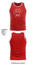 Jim Ned High School Tennis 68965305 Tank Top - 1