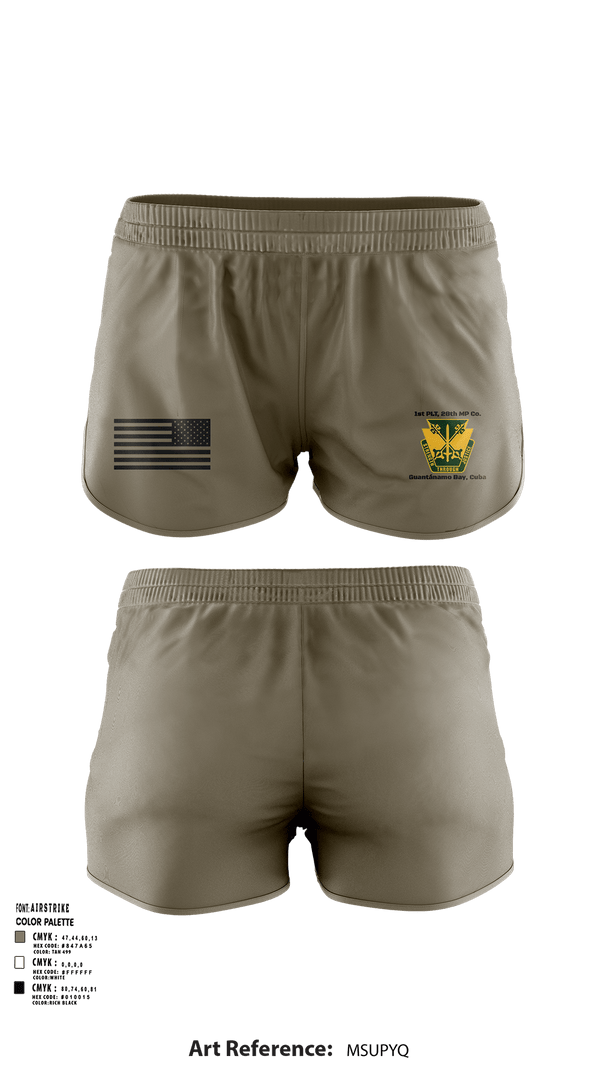 Ranger Panties, 28th MP Company, National Guard, Teamtime, Team time, sublimation, custom sports apparel, team uniforms, spirit wear, spiritwear, sports uniforms, custom shirts, team store, custom team store, fundraiser sports, apparel fundraiser