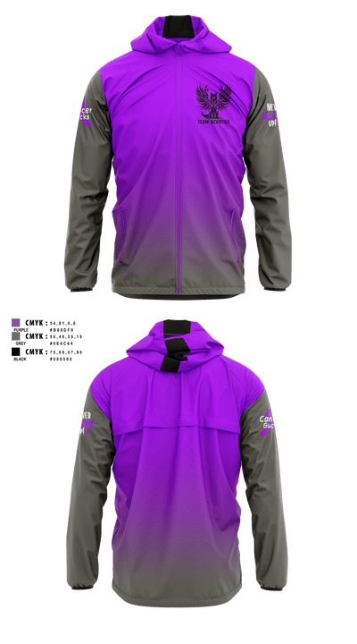Team DeHoyos 88317520 Windbreaker - 1