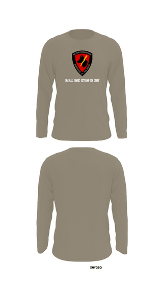 Long Sleeve Performance Shirt, Naval Base Kitsap K9 Unit, Navy, Teamtime, Team time, sublimation, custom sports apparel, team uniforms, spirit wear, spiritwear, sports uniforms, custom shirts, team store, custom team store, fundraiser sports, apparel fundraiser