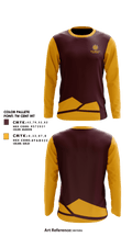 West Bend East High School Cross Country 4328921 Long Sleeve Performance Shirt - 1