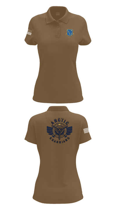 176th Medical Group 86455833 Women's Short Sleeve Performance Polo  - 15