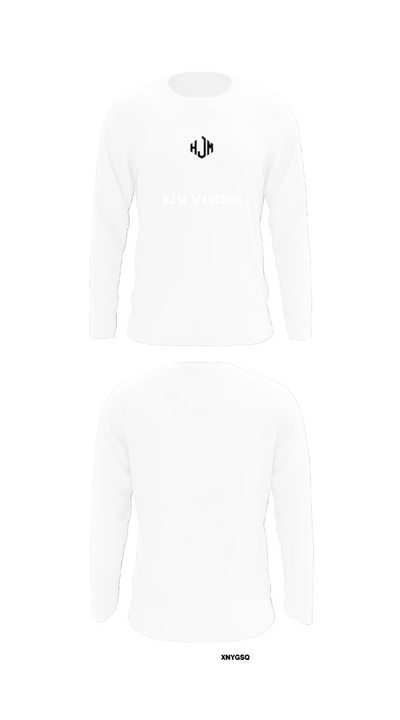 Hjm warcubs 84604610 Long Sleeve Performance Shirt - 8