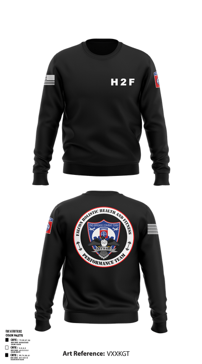 2BCT H2F 96509801 Crew Neck Sweatshirt - 8