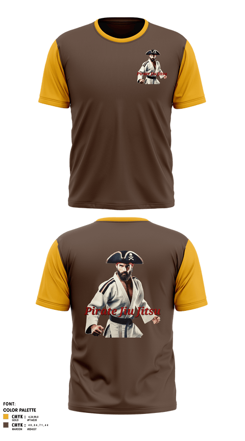 Short Sleeve Performance Shirt, Pirate Jiu Jitsu, Wrestling, Teamtime, Team time, sublimation, custom sports apparel, team uniforms, spirit wear, spiritwear, sports uniforms, custom shirts, team store, custom team store, fundraiser sports, apparel fundraiser