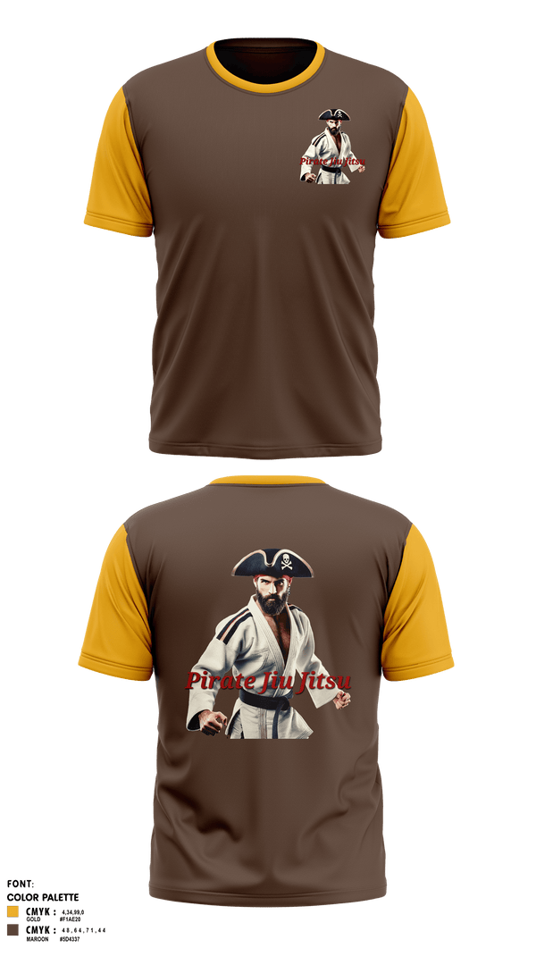 Short Sleeve Performance Shirt, Pirate Jiu Jitsu, Wrestling, Teamtime, Team time, sublimation, custom sports apparel, team uniforms, spirit wear, spiritwear, sports uniforms, custom shirts, team store, custom team store, fundraiser sports, apparel fundraiser