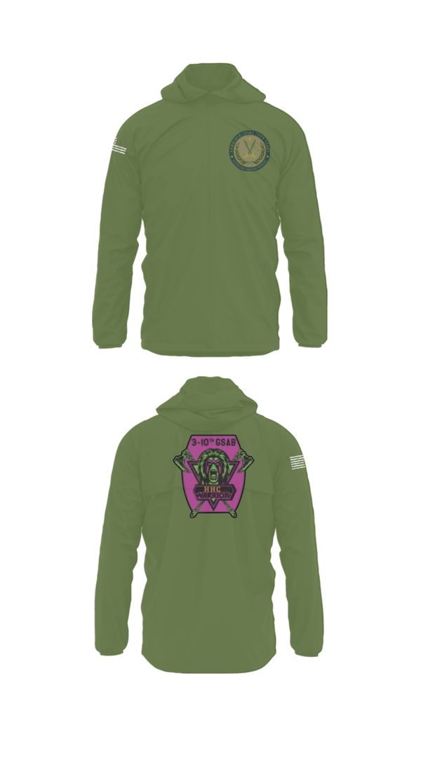 Windbreaker, 3-10 GSAB, Army, Teamtime, Team time, sublimation, custom sports apparel, team uniforms, spirit wear, spiritwear, sports uniforms, custom shirts, team store, custom team store, fundraiser sports, apparel fundraiser