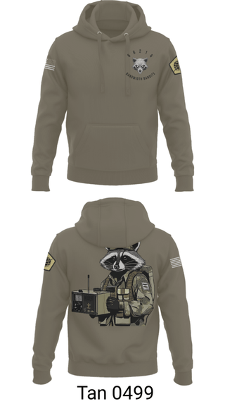 Hoodie, Node 66216 Bandwidth Bandits, Army, Teamtime, Team time, sublimation, custom sports apparel, team uniforms, spirit wear, spiritwear, sports uniforms, custom shirts, team store, custom team store, fundraiser sports, apparel fundraiser