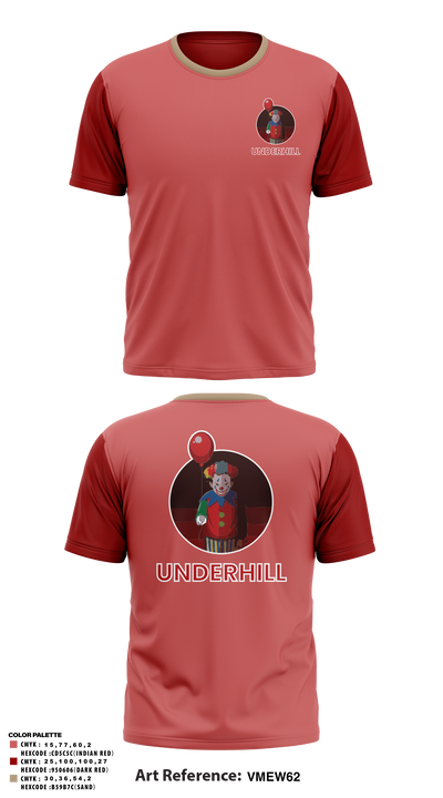 Underhill 69476251 Short Sleeve Performance Shirt - 41