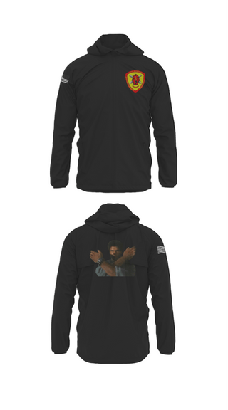 Windbreaker, 10th Marine Regiment, Marines, Teamtime, Team time, sublimation, custom sports apparel, team uniforms, spirit wear, spiritwear, sports uniforms, custom shirts, team store, custom team store, fundraiser sports, apparel fundraiser