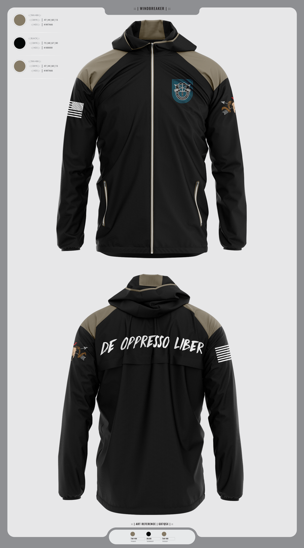 Windbreaker, 5/19th SFG, National Guard, Teamtime, Team time, sublimation, custom sports apparel, team uniforms, spirit wear, spiritwear, sports uniforms, custom shirts, team store, custom team store, fundraiser sports, apparel fundraiser