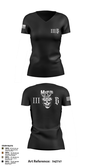 Womens Short Sleeve Vneck Shirt, 3B 1-325 AIR, 2BCT, 82ND ABN DIV, Army, Teamtime, Team time, sublimation, custom sports apparel, team uniforms, spirit wear, spiritwear, sports uniforms, custom shirts, team store, custom team store, fundraiser sports, apparel fundraiser