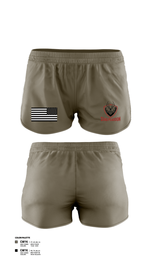 Womens Shorts, 2/2 E TRP, Army, Teamtime, Team time, sublimation, custom sports apparel, team uniforms, spirit wear, spiritwear, sports uniforms, custom shirts, team store, custom team store, fundraiser sports, apparel fundraiser