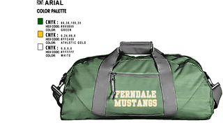 Duffle Bag, Ferndale Mustangs, , Teamtime, Team time, sublimation, custom sports apparel, team uniforms, spirit wear, spiritwear, sports uniforms, custom shirts, team store, custom team store, fundraiser sports, apparel fundraiser