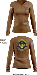 505 CS Women's Long Sleeve V-neck Shirt - 30