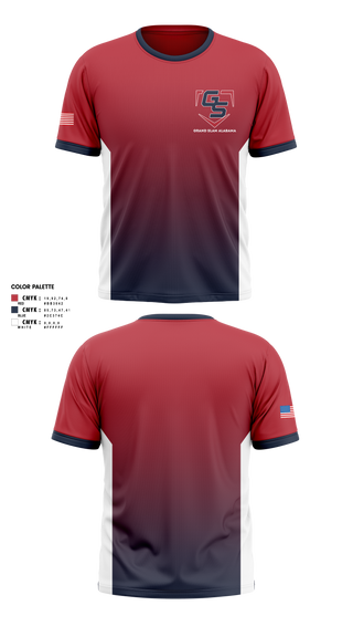 Short Sleeve Performance Shirt, Grand Slam Alabama, Baseball, Teamtime, Team time, sublimation, custom sports apparel, team uniforms, spirit wear, spiritwear, sports uniforms, custom shirts, team store, custom team store, fundraiser sports, apparel fundraiser