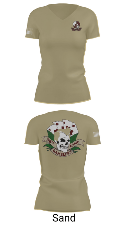 418 MLC 48598349 Women's Short Sleeve V-neck Shirt - 88