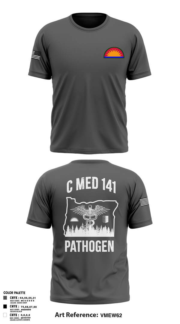 Short Sleeve Performance Shirt, C Med, National Guard, Teamtime, Team time, sublimation, custom sports apparel, team uniforms, spirit wear, spiritwear, sports uniforms, custom shirts, team store, custom team store, fundraiser sports, apparel fundraiser