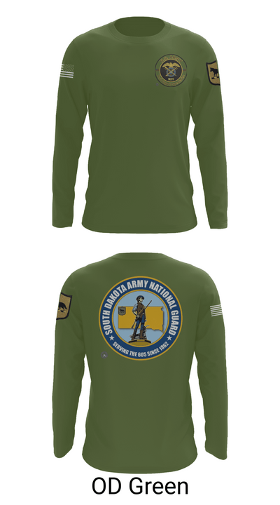235th MP CO 6760099 Long Sleeve Performance Shirt - 46