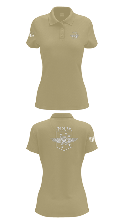 2D Marine Raider Battalion 793595 Women's Short Sleeve Performance Polo  - 95