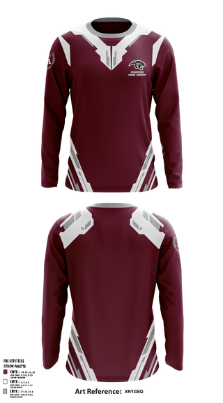 Long Sleeve Performance Shirt, Peachtree Academy High School Cross Country, Cross Country, Teamtime, Team time, sublimation, custom sports apparel, team uniforms, spirit wear, spiritwear, sports uniforms, custom shirts, team store, custom team store, fundraiser sports, apparel fundraiser