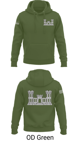 Hoodie, 250TH ENGINEERING COMPANY, National Guard, Teamtime, Team time, sublimation, custom sports apparel, team uniforms, spirit wear, spiritwear, sports uniforms, custom shirts, team store, custom team store, fundraiser sports, apparel fundraiser
