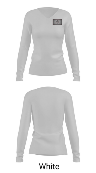 Womens Long Sleeve Vneck Shirt, Buffalo High School Golf, Golf, Teamtime, Team time, sublimation, custom sports apparel, team uniforms, spirit wear, spiritwear, sports uniforms, custom shirts, team store, custom team store, fundraiser sports, apparel fundraiser