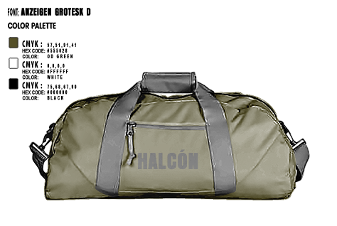 Duffle Bag, Halcón, , Teamtime, Team time, sublimation, custom sports apparel, team uniforms, spirit wear, spiritwear, sports uniforms, custom shirts, team store, custom team store, fundraiser sports, apparel fundraiser