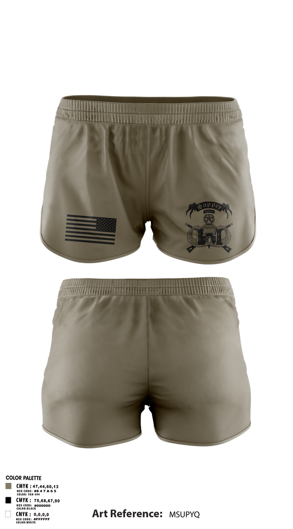 Ranger Panties, 95TH CEC-I, Army, Teamtime, Team time, sublimation, custom sports apparel, team uniforms, spirit wear, spiritwear, sports uniforms, custom shirts, team store, custom team store, fundraiser sports, apparel fundraiser