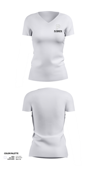 Womens Short Sleeve Vneck Shirt, Plymouth Bowling, Bowling, Teamtime, Team time, sublimation, custom sports apparel, team uniforms, spirit wear, spiritwear, sports uniforms, custom shirts, team store, custom team store, fundraiser sports, apparel fundraiser