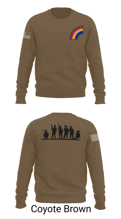 42ND Infantry Division 74550068 Crew Neck Sweatshirt - 5