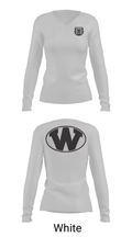 Wheeler County Middle School Softball 81804266 Women's Long Sleeve V-neck Shirt - 6
